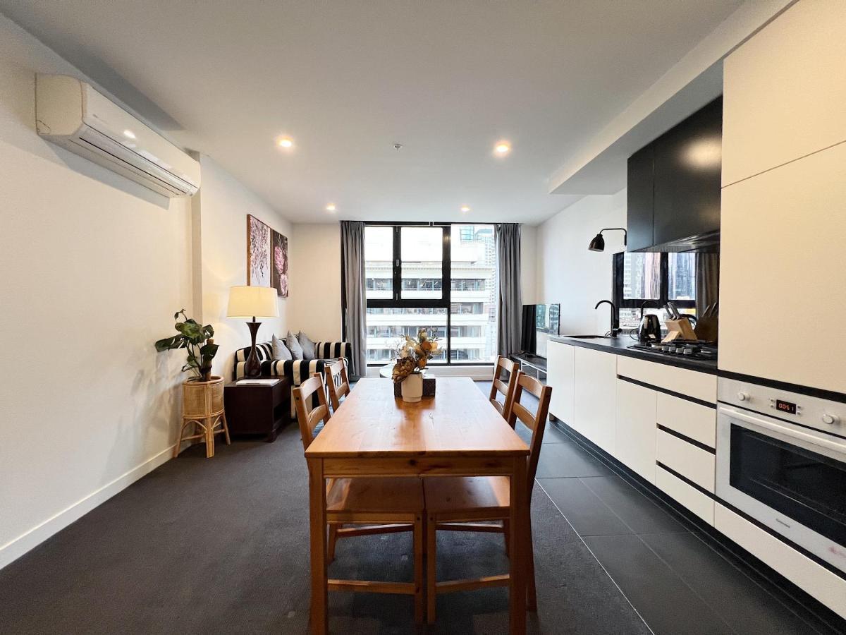Dreamstayz Bourke St Cbd With Apple Tv Netflix & Free Wifi Melbourne City Exterior foto